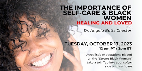 Primaire afbeelding van The Importance of Self-Care and Black Women: Healing and Loved