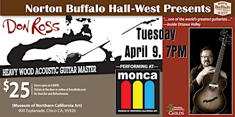 Don Ross @ MONCA | Norton Buffalo Hall •WEST• primary image