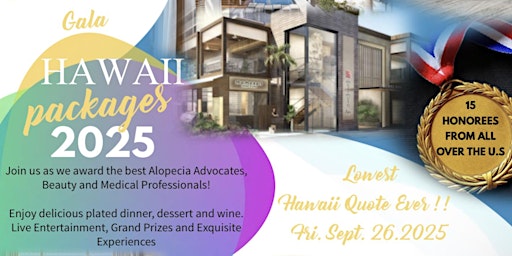 Imagen principal de 8th Annual Alopecian Beauty Co “Oahu Luau Breeze & Dance Gala”