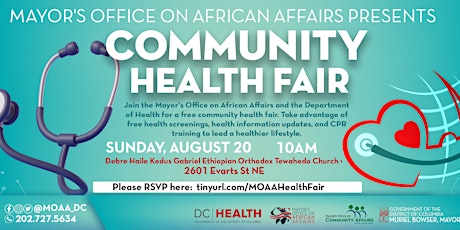 MOAA Presents: Community Health Fair primary image