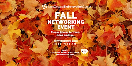 NOBIC Fall Networking Event primary image