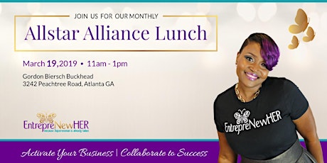 EntreprenewHER Monthly Lunch - Allstar Alliance primary image