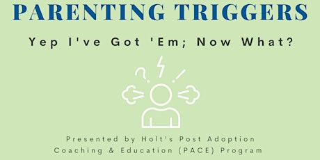 Imagem principal do evento Parenting Triggers  - Yep, I've got 'em, Now What!?