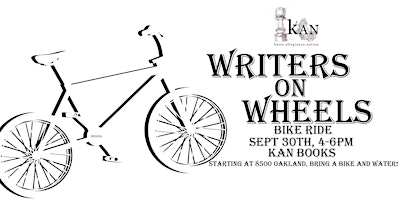 Writers on Wheels Bike Ride primary image