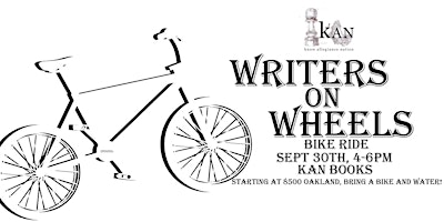 Immagine principale di Writers on Wheels Bike Ride 