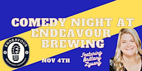 Comedy Night at Endeavour Brewing Featuring Brittany Lyseng primary image
