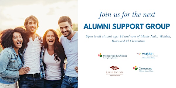 Monte Nido & Affiliates| Alumni Support Group, Fridays 12:30 EST/9:30am PST