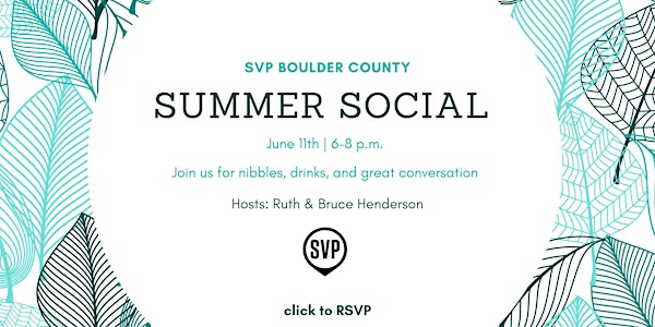SVP 2019 Summer Social