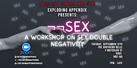 Imagem principal do evento ¬¬SEX: A Workshop on Sex Double Negativity