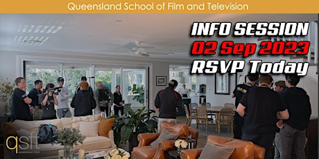 Imagem principal de MEDIA & FILM SCHOOL CAREER PATHWAY INFO SESSION - Saturday, 2 Sep. 2023