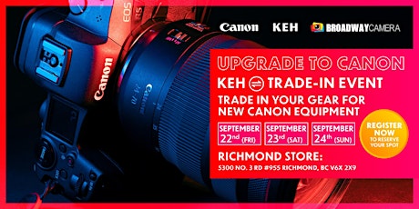Imagen principal de Upgrade to Canon: KEH Trade-In Event