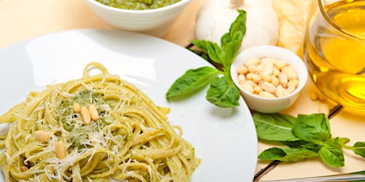 Image principale de Make Fettuccini and Fresh Herb Pesto - Cooking Class by Classpop!™