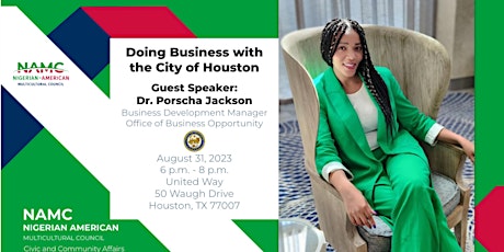 NAMC Presents: Doing Business with the City of Houston primary image