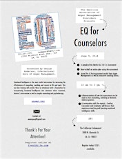 EQ for Counselors, Presented by AAAMP primary image