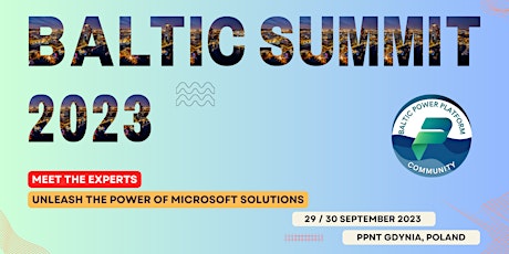 Baltic Summit 2023 primary image