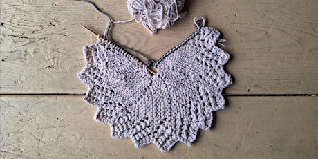 Imagen principal de Knitting: Sunburst dishcloth  ~ Tricotage : Torchon sunburst