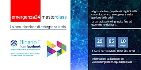 Immagine principale di La Comunicazione di Emergenza e Crisi sui social - Lezione 1 