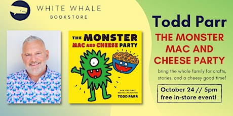 In-store with TODD PARR:  "The Monster Mac and Cheese Party" primary image