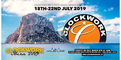 Clockwork Orange Ibiza 2019 primary image
