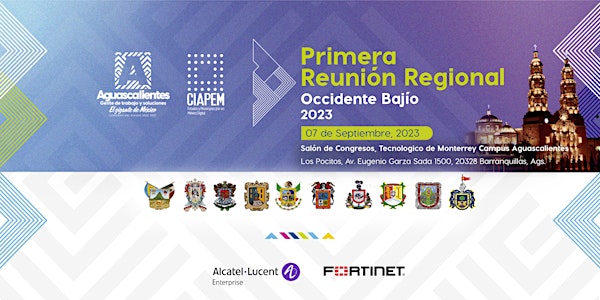 Primera Reunión Regional Occidente y Bajío | Aguascalientes 2023