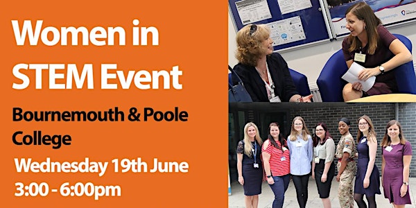 Bournemouth & Poole College Women in STEM CPD Event 2019