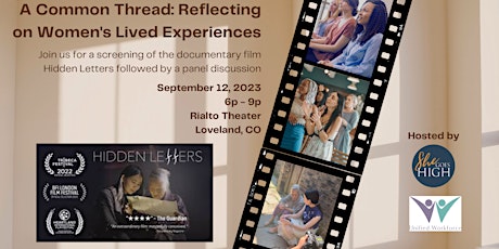 A Common Thread: Hidden Letters Film Screening primary image