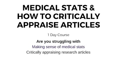 Medical Statistics & Critical Appraisal 2024 primary image