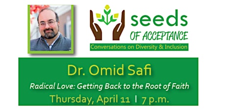 Radical Love: Getting Back to the Root of Faith with Dr. Omid Safi primary image