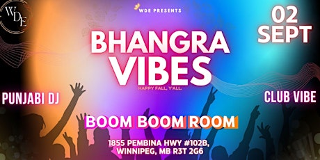 Bhangra Vibes | Punjabi DJ Club Party (Sep 2nd) primary image