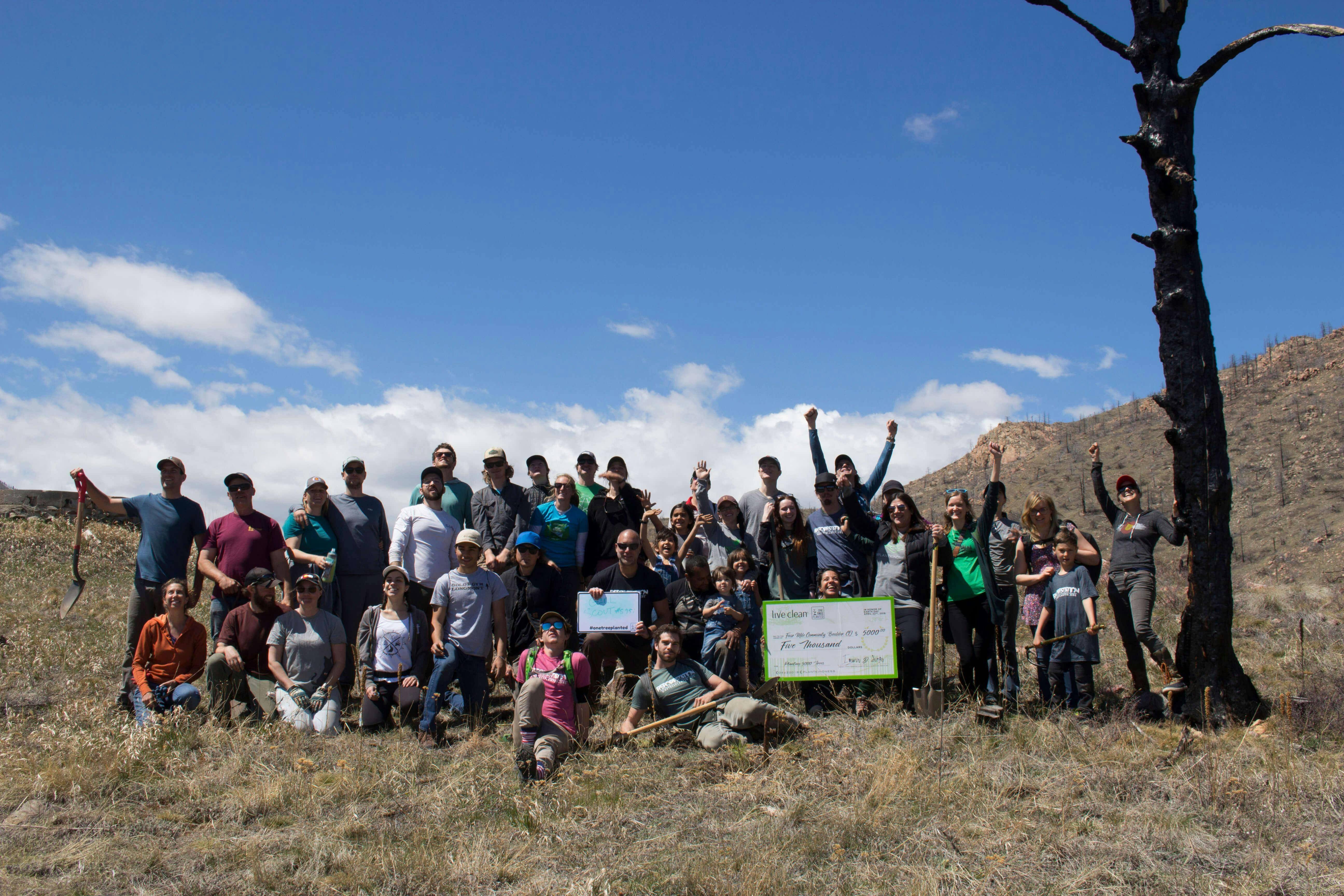 Earth Day in Boulder: Volunteer with One Tree Planted