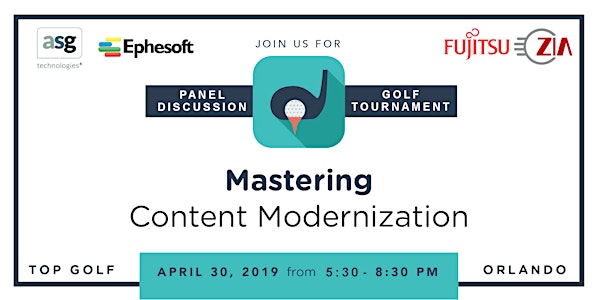 Mastering Content Modernization—Orlando