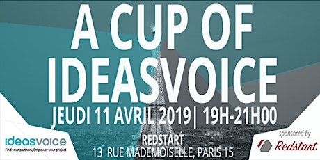 CUPOFIDEASVOICE  - Special startups dans les services - 11 Avril 2019 - Paris primary image