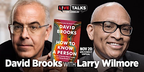 David Brooks with Larry Wilmore (virtual) primary image