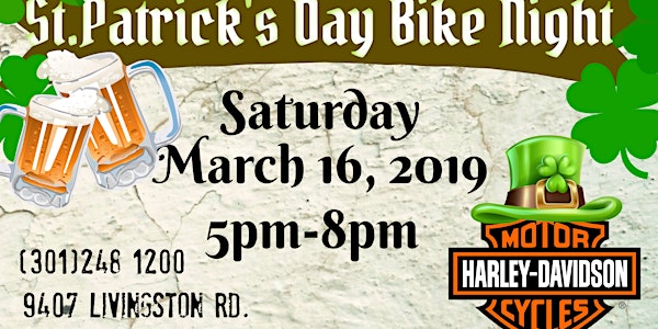 St.Patrick's Day Bike NIght