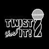 Logotipo da organização Twist It Comedy