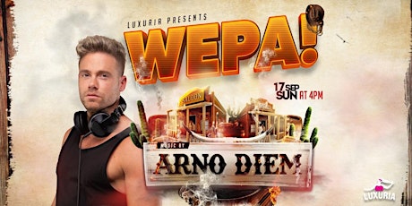 Immagine principale di LUXURIA PRODUCTIONS CHICAGO WEPA PARTY |DEBUT DJ ARNO DIEM 