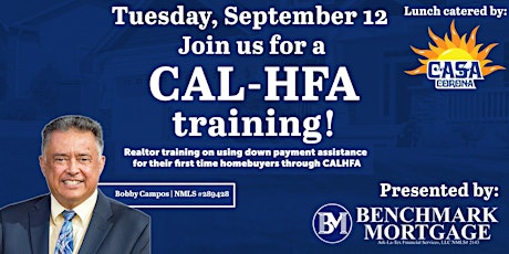 Benchmark CALHFA Down Payment Assistance Training primary image