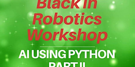 AI using Python Workshop PART II primary image