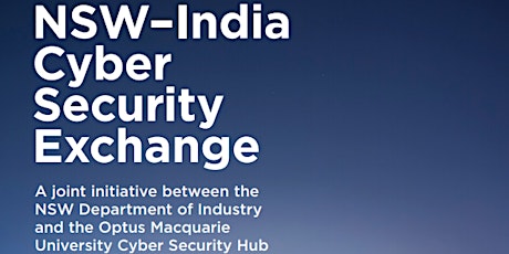 NSW-India Cyber Security Exchange primary image