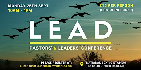 LEAD: Pastors' and Leaders' Conference primary image