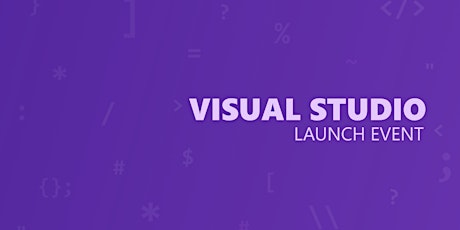 Hauptbild für Visual Studio 2019 Launch Event