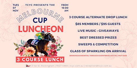 2023 Melbourne Cup Luncheon primary image