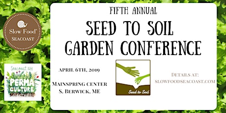 Seed to Soil Garden Conference 2019 primary image
