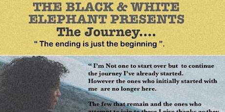 Imagen principal de The Black & White Elephant Presents The Journey - Poetry & Wine 