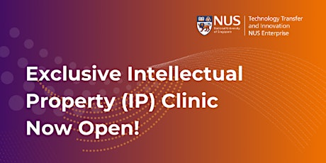 NUS TTI Intellectual Property (IP) Clinic primary image