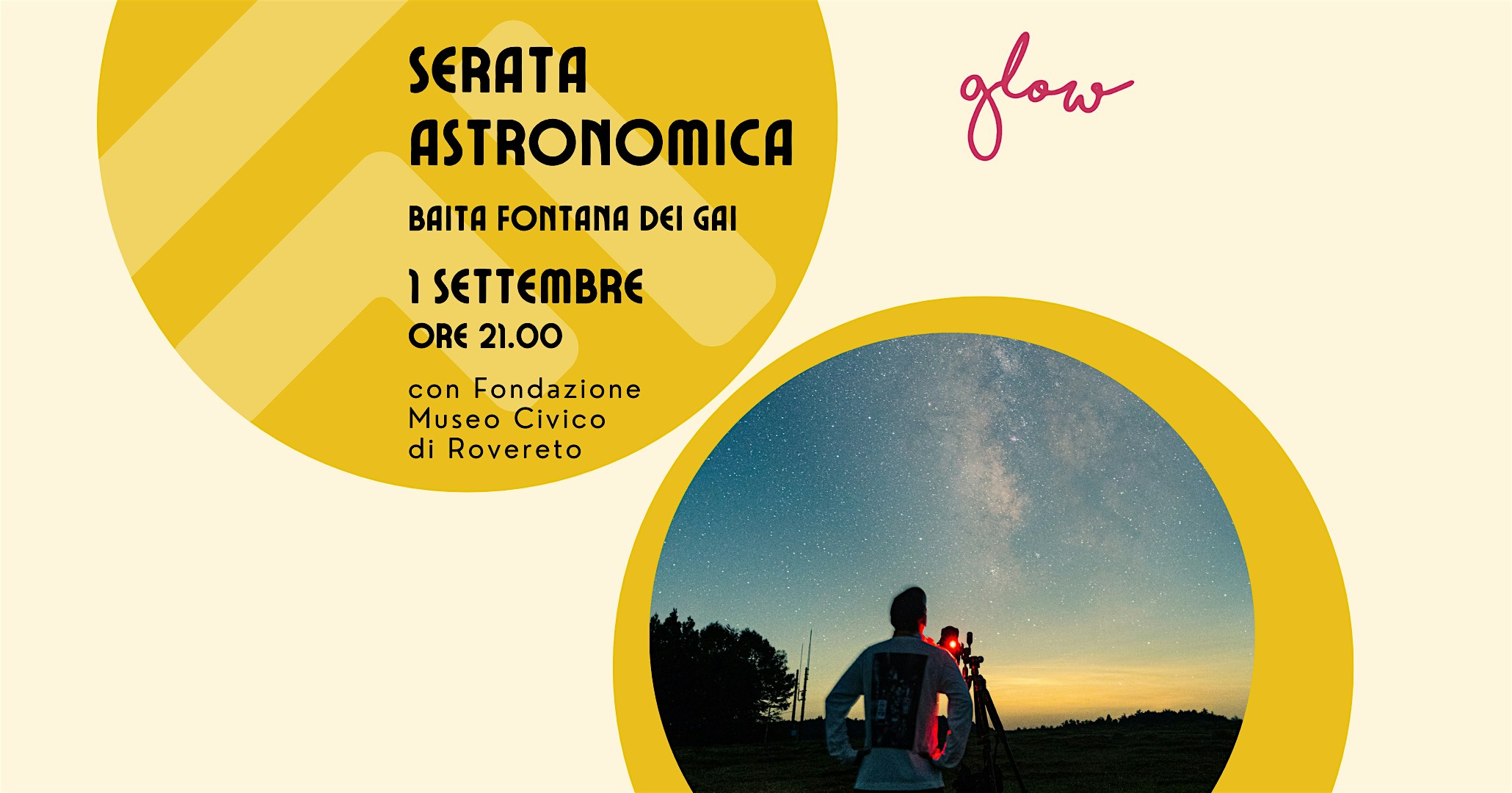 Serata astronomica a cura della Fondazione Museo Civico di Rovereto