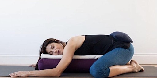 Imagen principal de Restorative Yoga to relax, restore and rejuvenate.