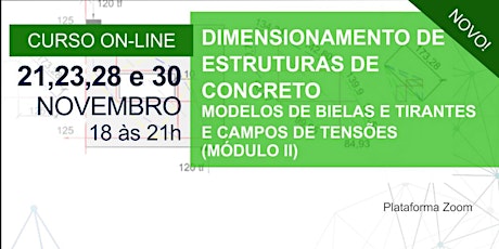 Imagem principal do evento Curso Dim. de estruturas de concreto  (Módulo II)