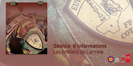Primaire afbeelding van Séance d'informations - Les métiers de l'armée