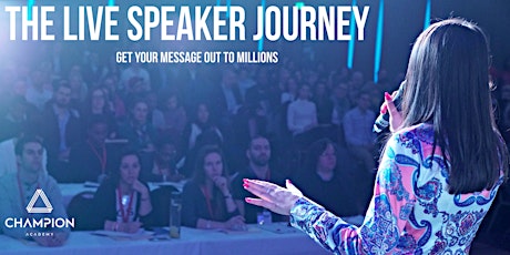 The Live Speaker Journey - April  primary image